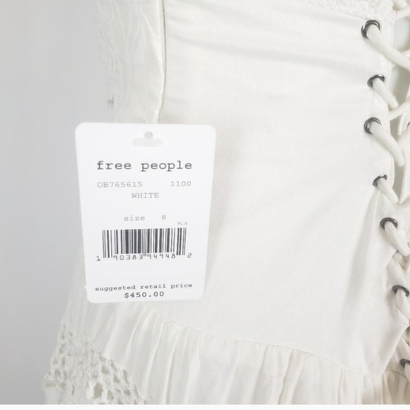 Free People Love To Love You Cutwork Crochet Dress - Picture 8 of 8